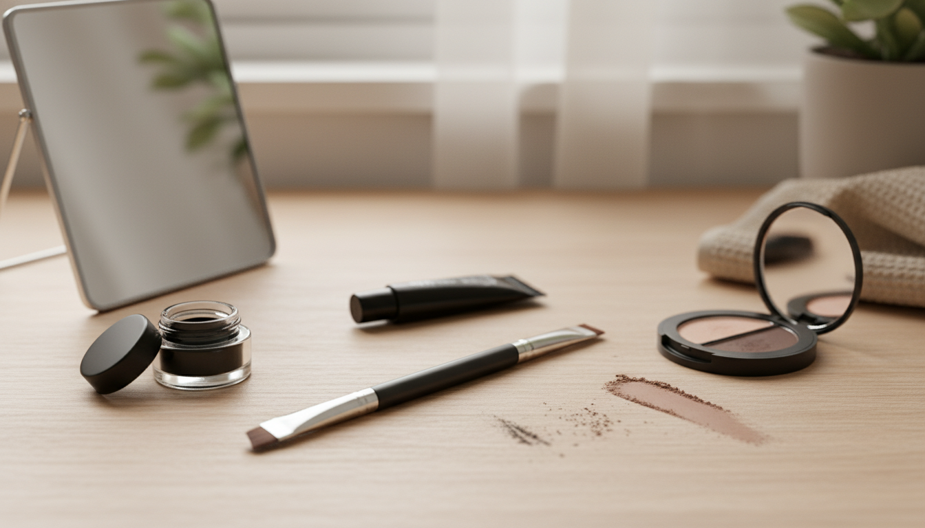 Double-Ended Eyeliner & Brow Brush Set Guide