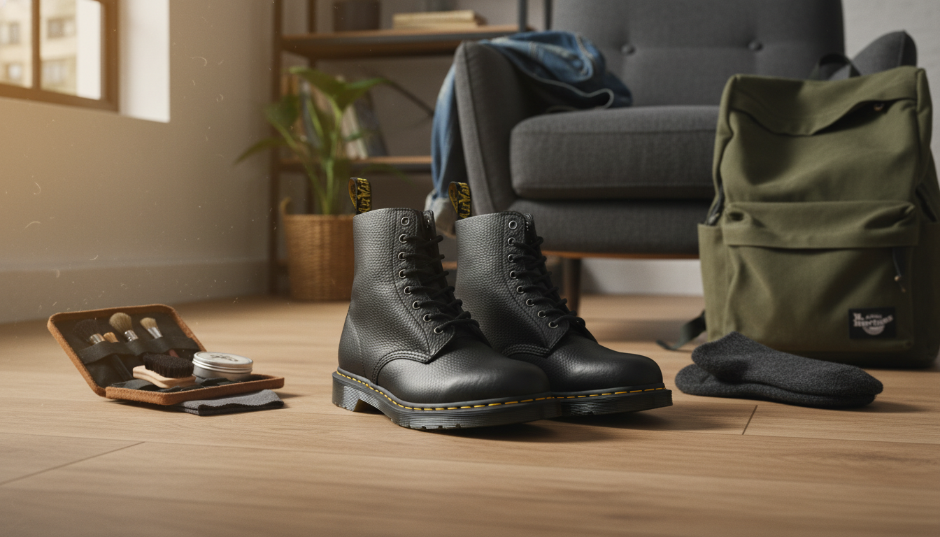 Dr. Martens Men’s Leather Ankle Boots: Fit & Care