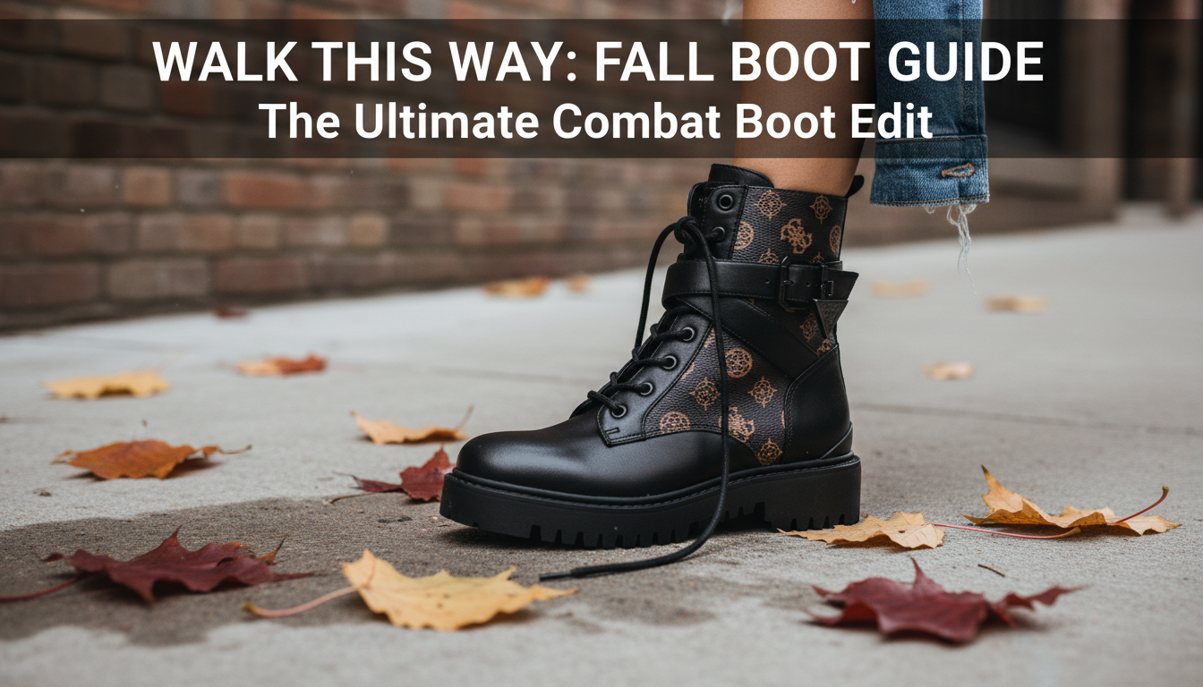 Guess Women’s Black Printed Ankle Boots: Fit & Styling