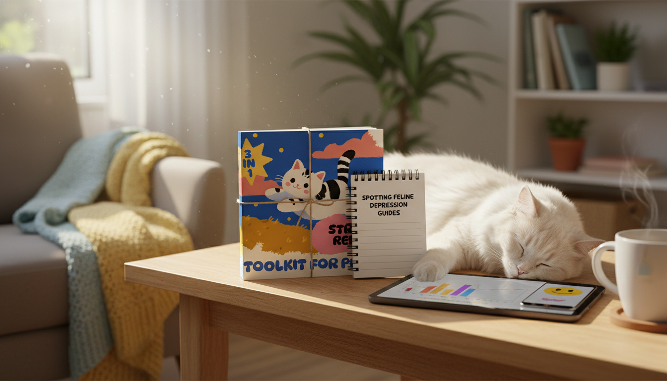 Pet Stress Relief Toolkit: 3-in-1 Digital Bundle Guide