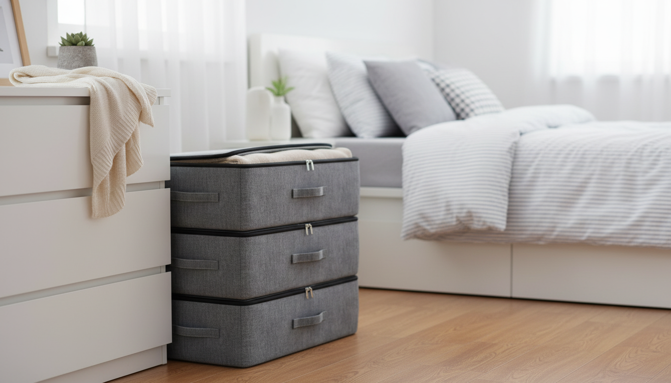 Space-Saving Storage Bag for Blankets & Seasonal Clothes