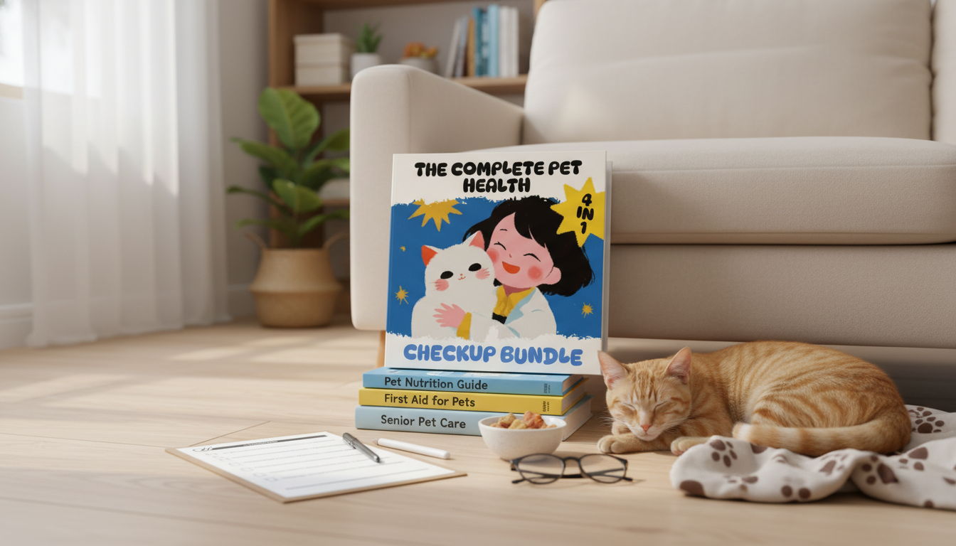 At-Home Pet Health Checkups: Guides & Checklists Bundle