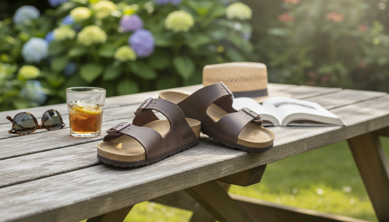 Birkenstock Men’s Slippers for Support at Home & Outside