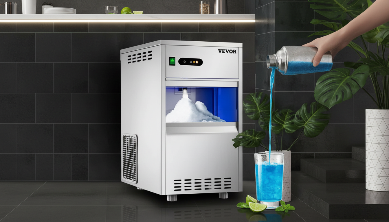 Commercial Snow Flake Ice Maker Guide for Seafood Displays