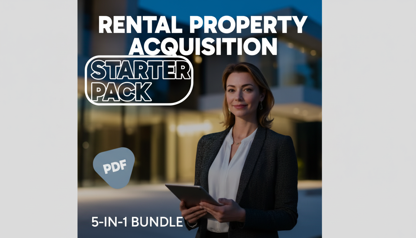 Buy Your First Rental: 5-Step Acquisition Roadmap