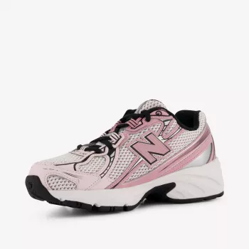 Pink New Balance Faux Leather Slip-Ons for Fall/Winter